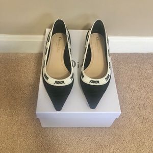 Dior J’adior flats size7/EU37